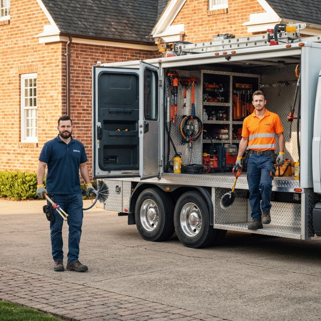Fastline Chimney Solutions Service Vehicle